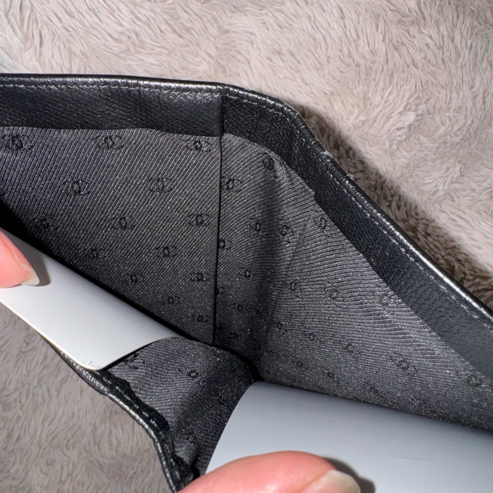 Chanel Black Leather Wallet - Picture 4 of 5